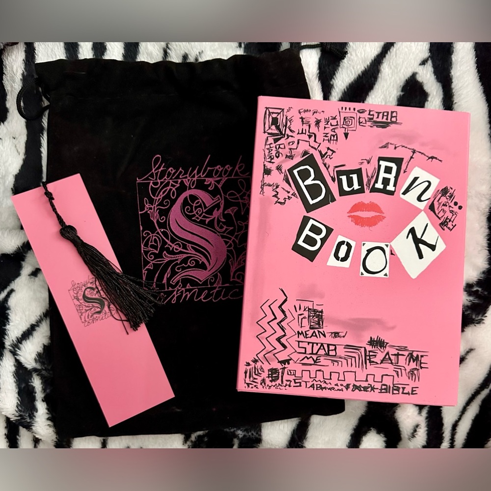 Storybook Cosmetics Mean Girls Burn Book Palette NWT with Bag and Bookmark Fetch